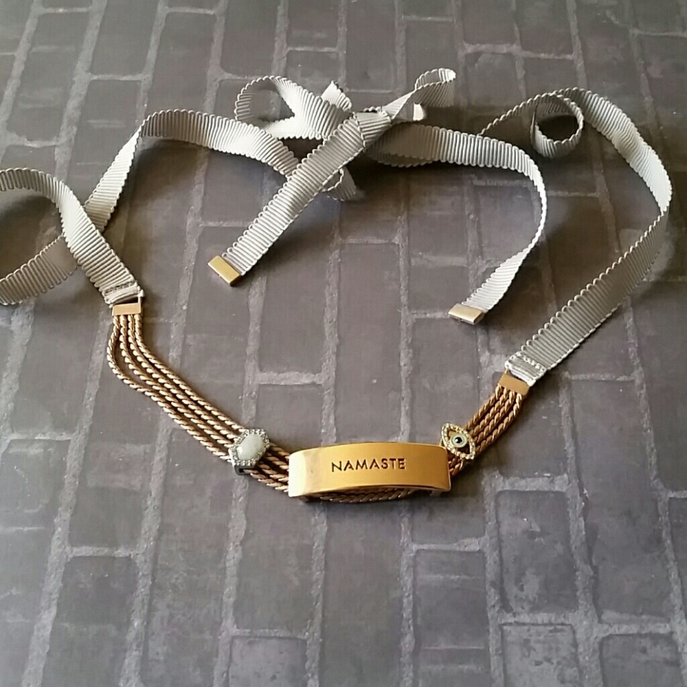 "Namaste" Keep Charm Necklace